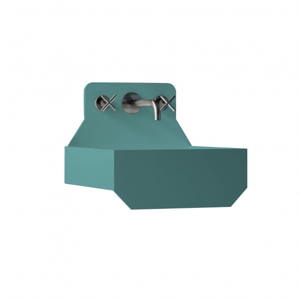 Ex.t  Frieze One High wall-mounted basin - with included support bracket