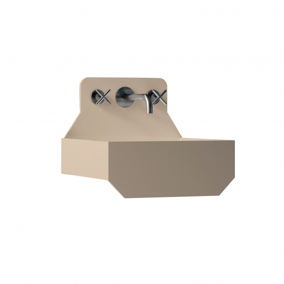 Ex.t  Frieze One High wall-mounted basin - with included support bracket