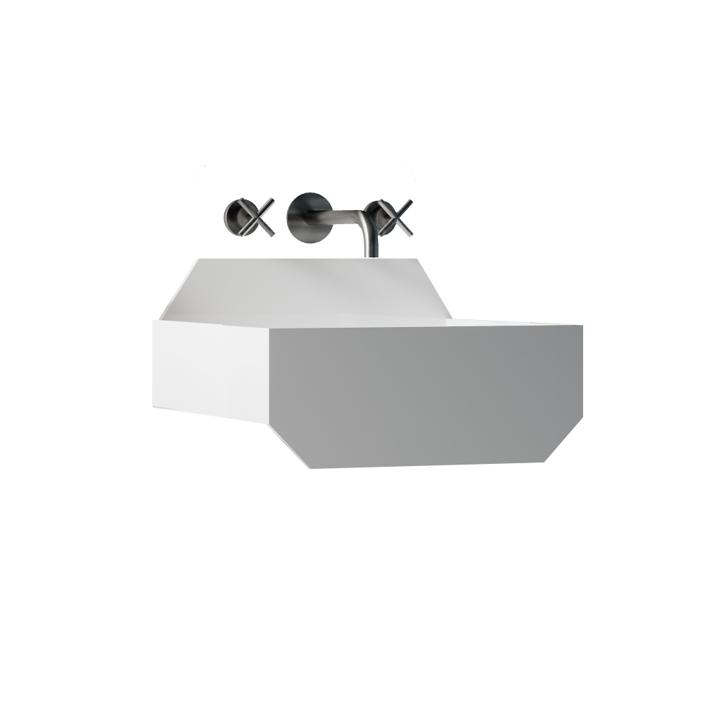 Ex.t Frieze One High Low wall-mounted...