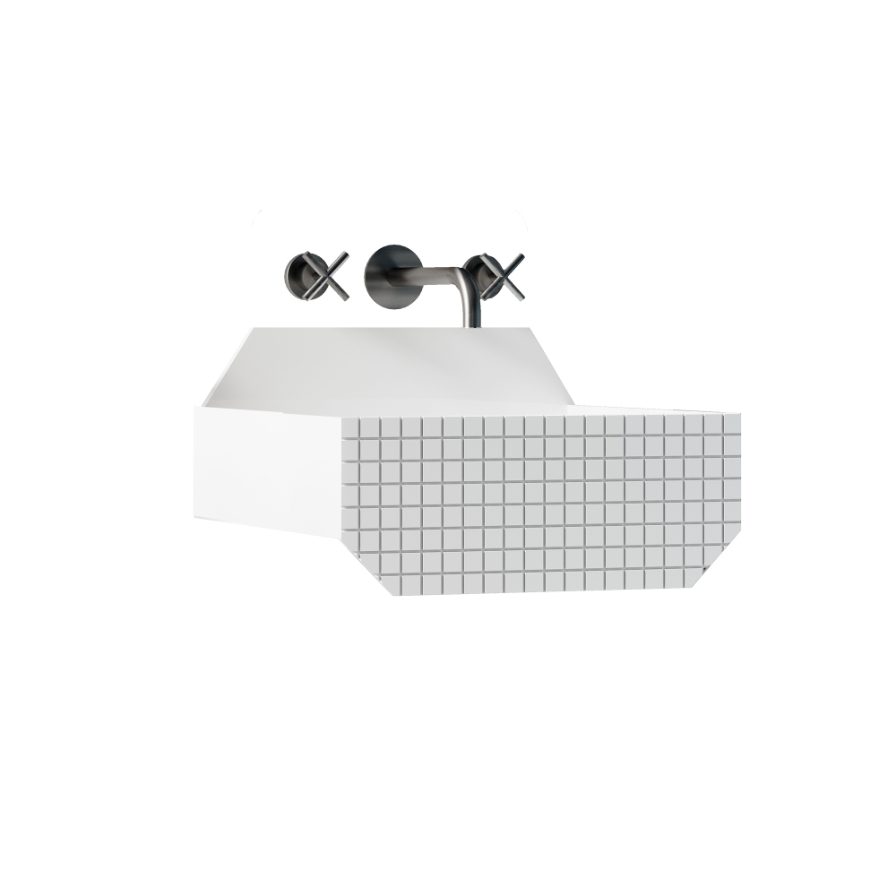 Ex.t Frieze One High Low wall-mounted...