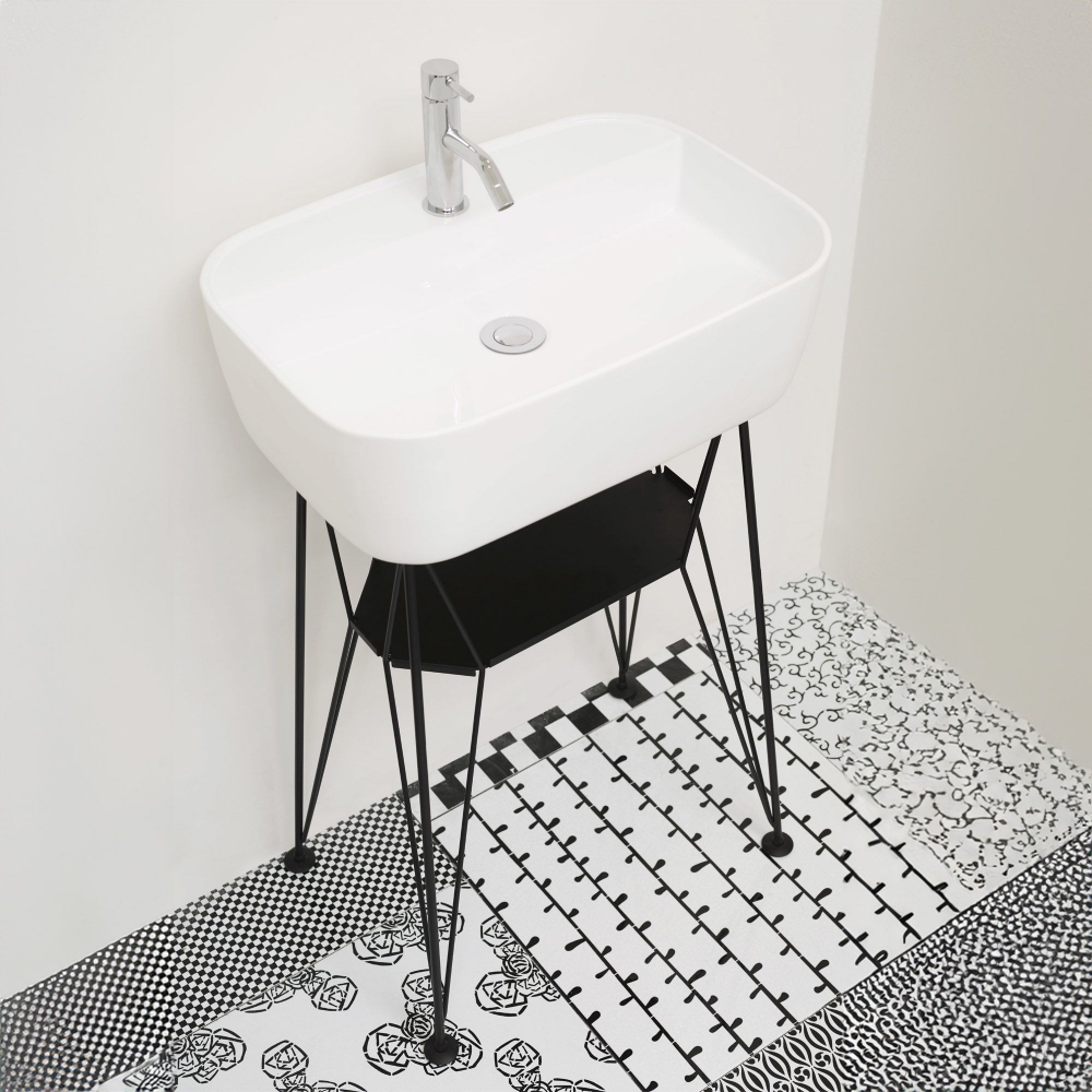 Ex.t Gus bathroom console with included washbasin