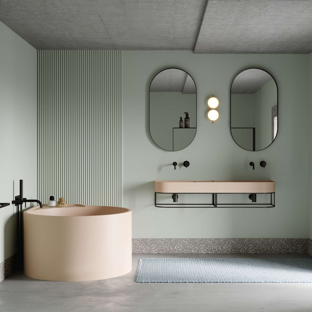 Ex.t Vasca da bagno in LivingTec® Nouveau