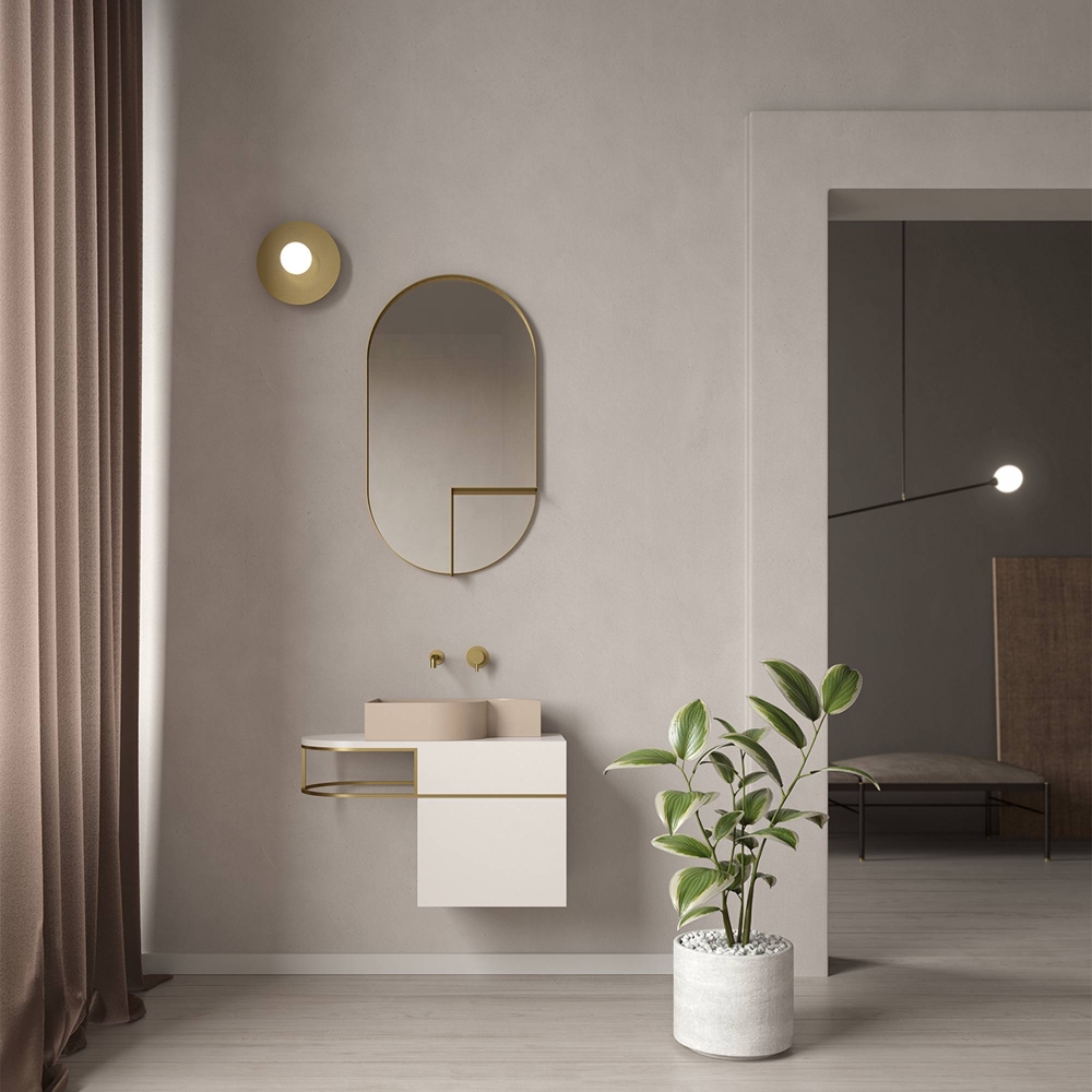 Ex.t Nouveau countertop basin with soap dish