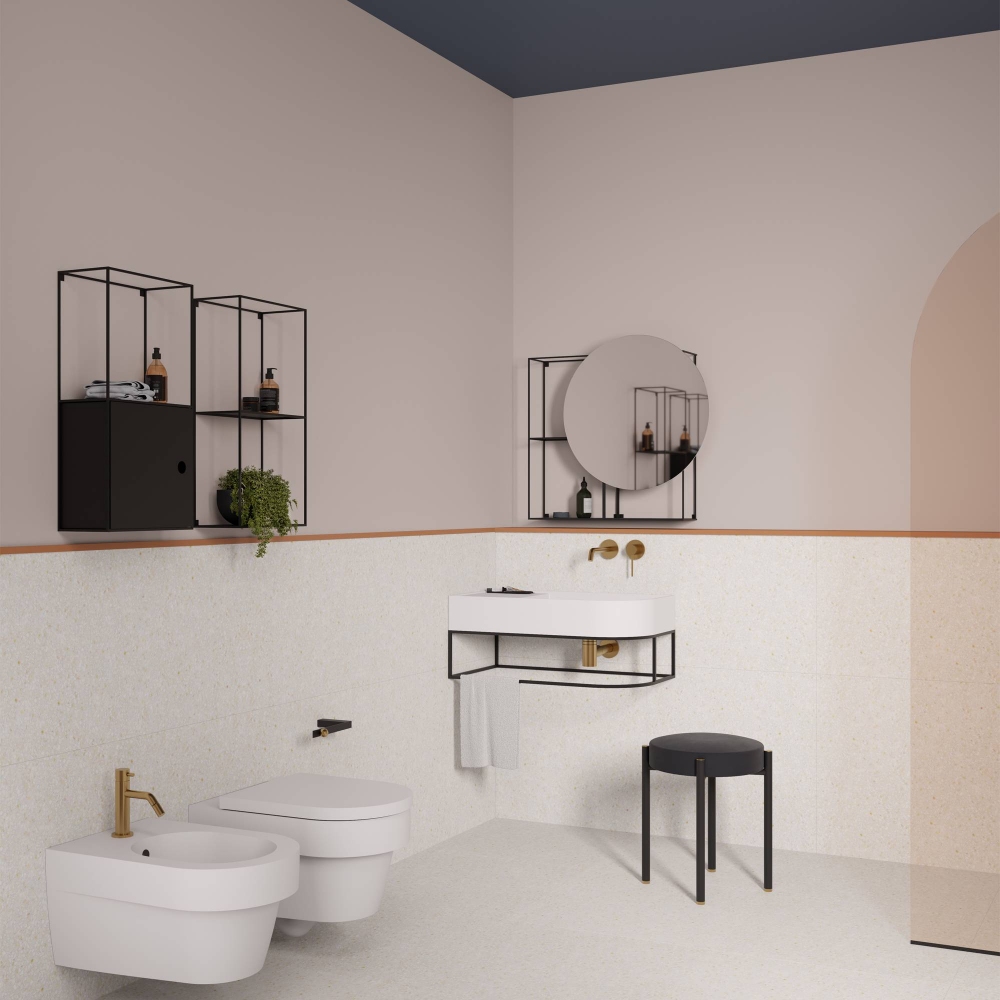 Ex.t Nouveau TP wall-mounted toilet paper holder