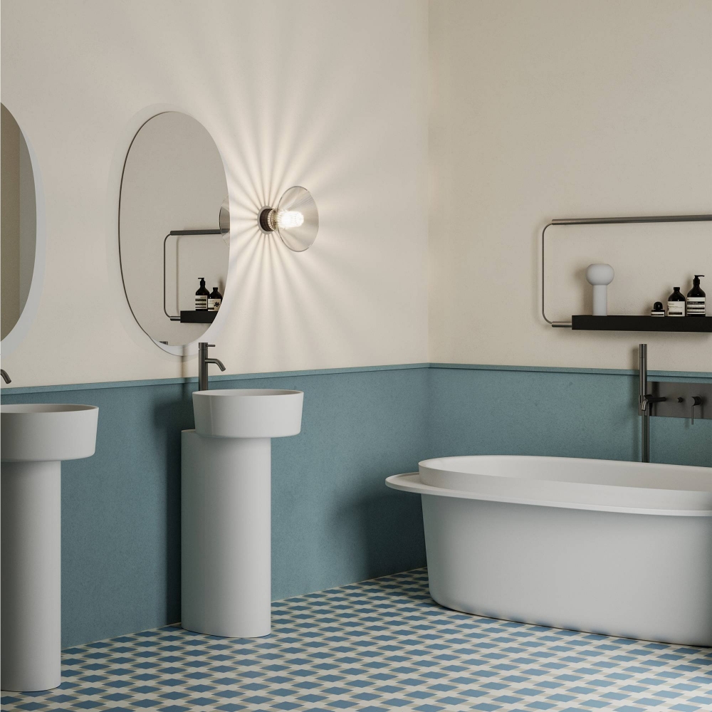 Ex.t Peacock Wall Lamp