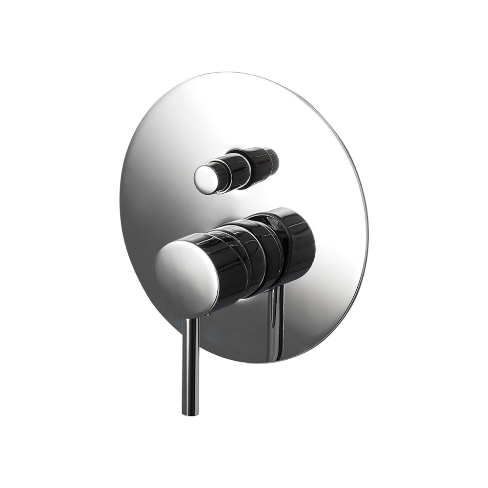 Ex.t Sleek built-in bath-shower mixer...