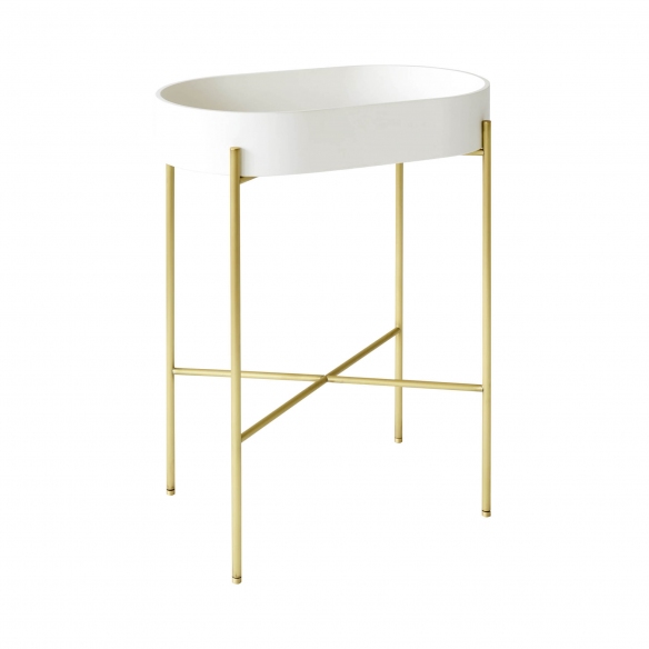 Ex.t Stand Bathroom Console with included oval basin