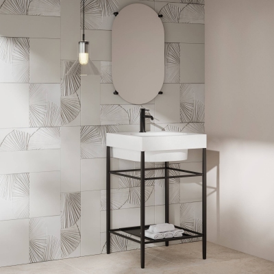 Ex.t Stand Oval Wall Mirror 2