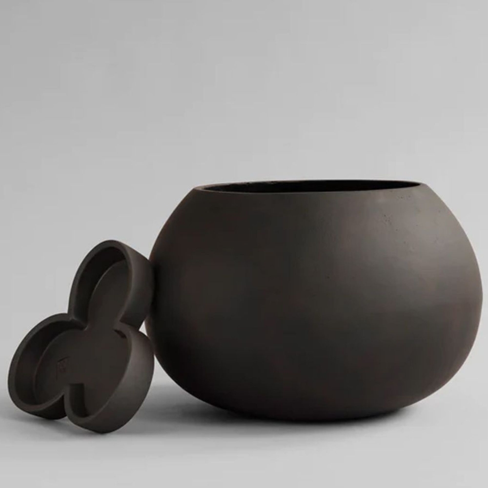 Quick Ship - 101 Copenhagen Urchin Vase Medium Coffee