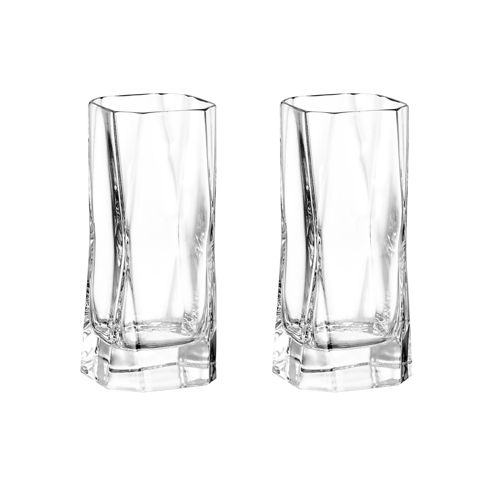 Arnolfo di Cambio Set of 2 Cini Beverage Glasses - Designed by Cini Boeri