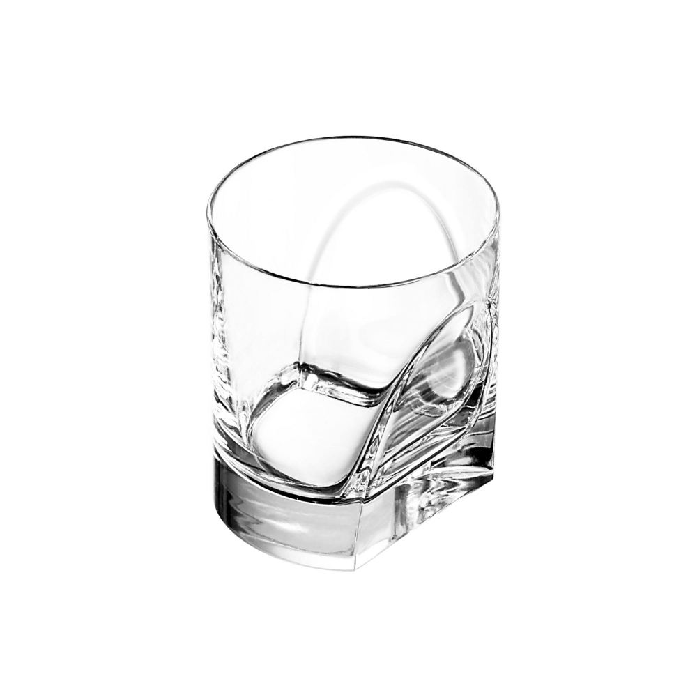 Arnolfo di Cambio  4 bicchieri double old fashion Conversazione - Design di Enzo Mari