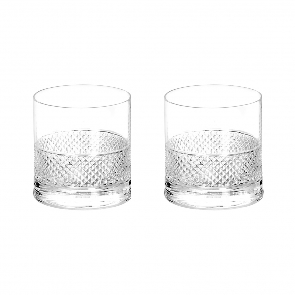 Arnolfo di Cambio  2 bicchieri old fashion Diamond - Design di Claire Le Sage