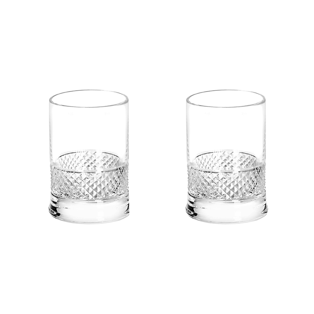 Arnolfo di Cambio  2 bicchieri vodka Diamond - Design di Claire Le Sage