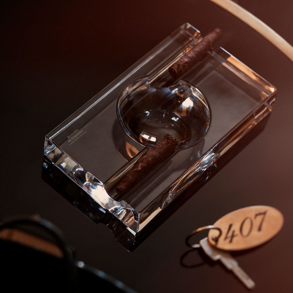 Arnolfo di Cambio Montecristo Rectangular Cigar Ashtray