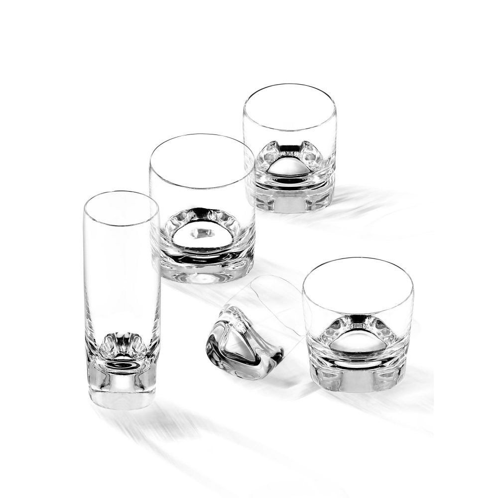 Arnolfo di Cambio  2 bicchieri vodka  Pitagora - Design di Marco Zanuso