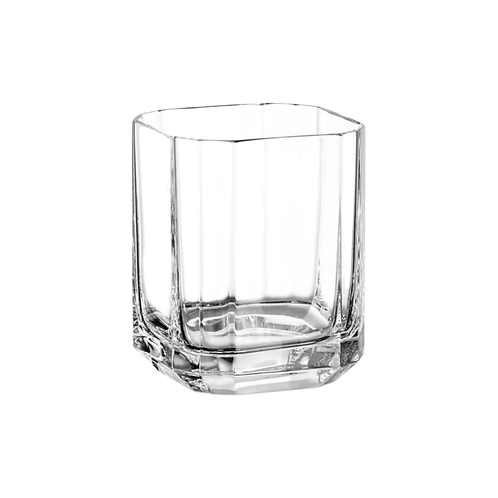 Arnolfo di Cambio Set of 2 Old Fashion Polygon Glasses - Designed by Catya Castel