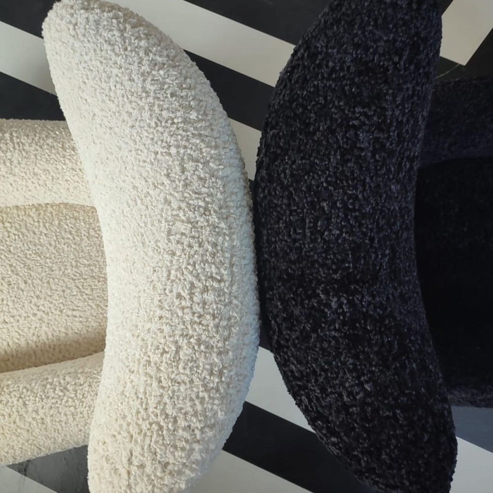 The Pop Label Dolly Black Armchair