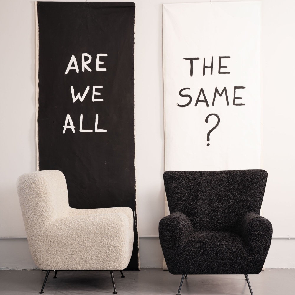 The Pop Label Dolly White Armchair