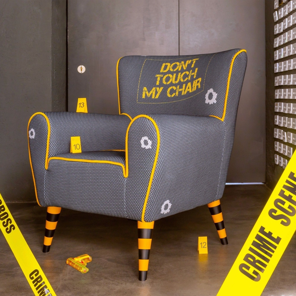The Pop Label Crime Armchair