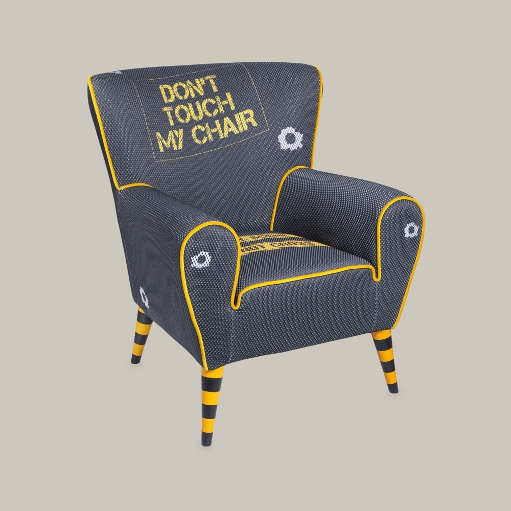 The Pop Label Crime Armchair