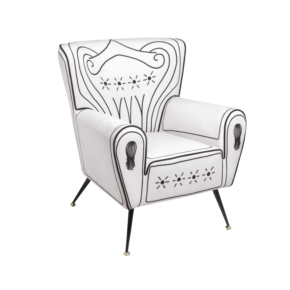 The Pop Label Poltrona Kitsch & Chic