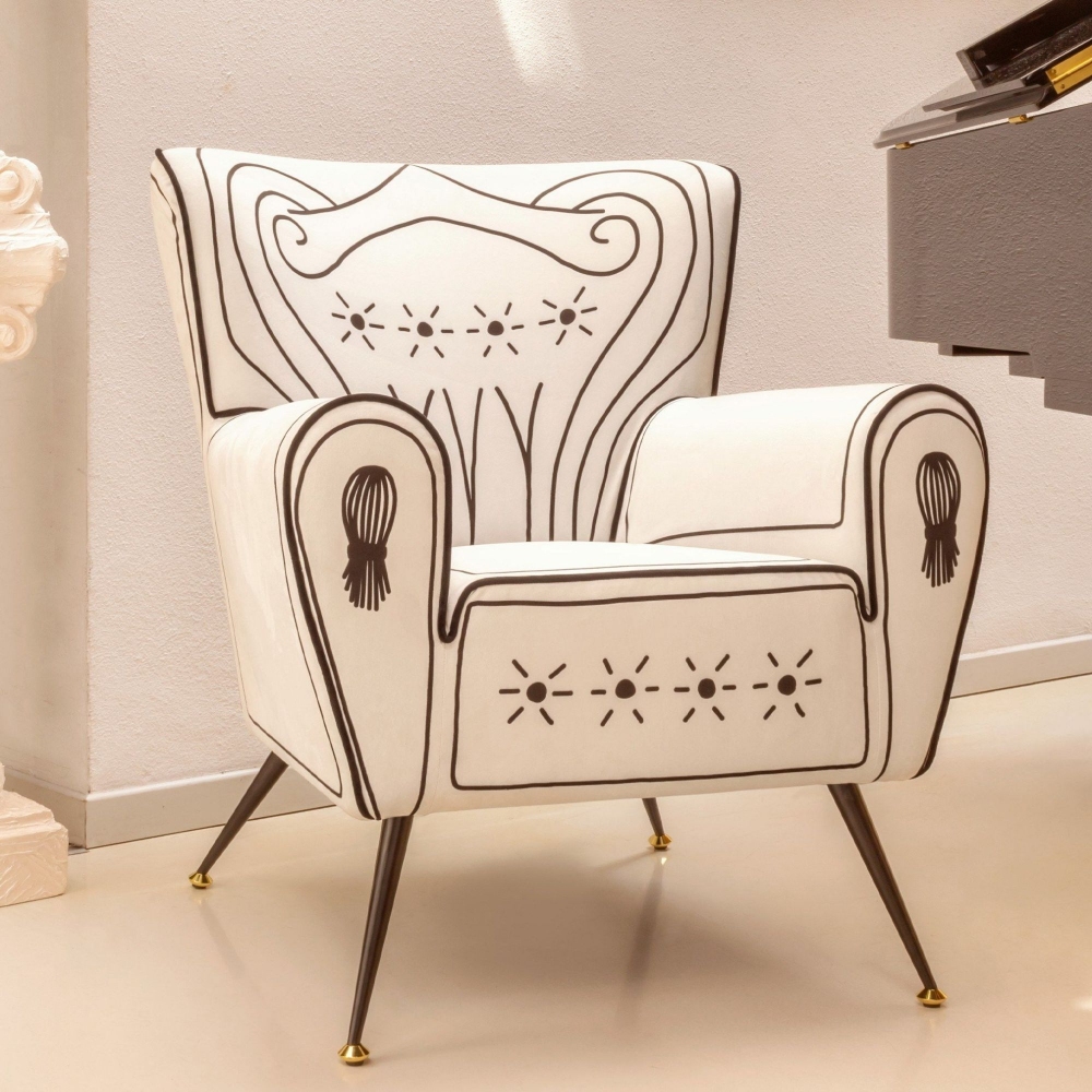 The Pop Label Kitsch & Chic Armchair