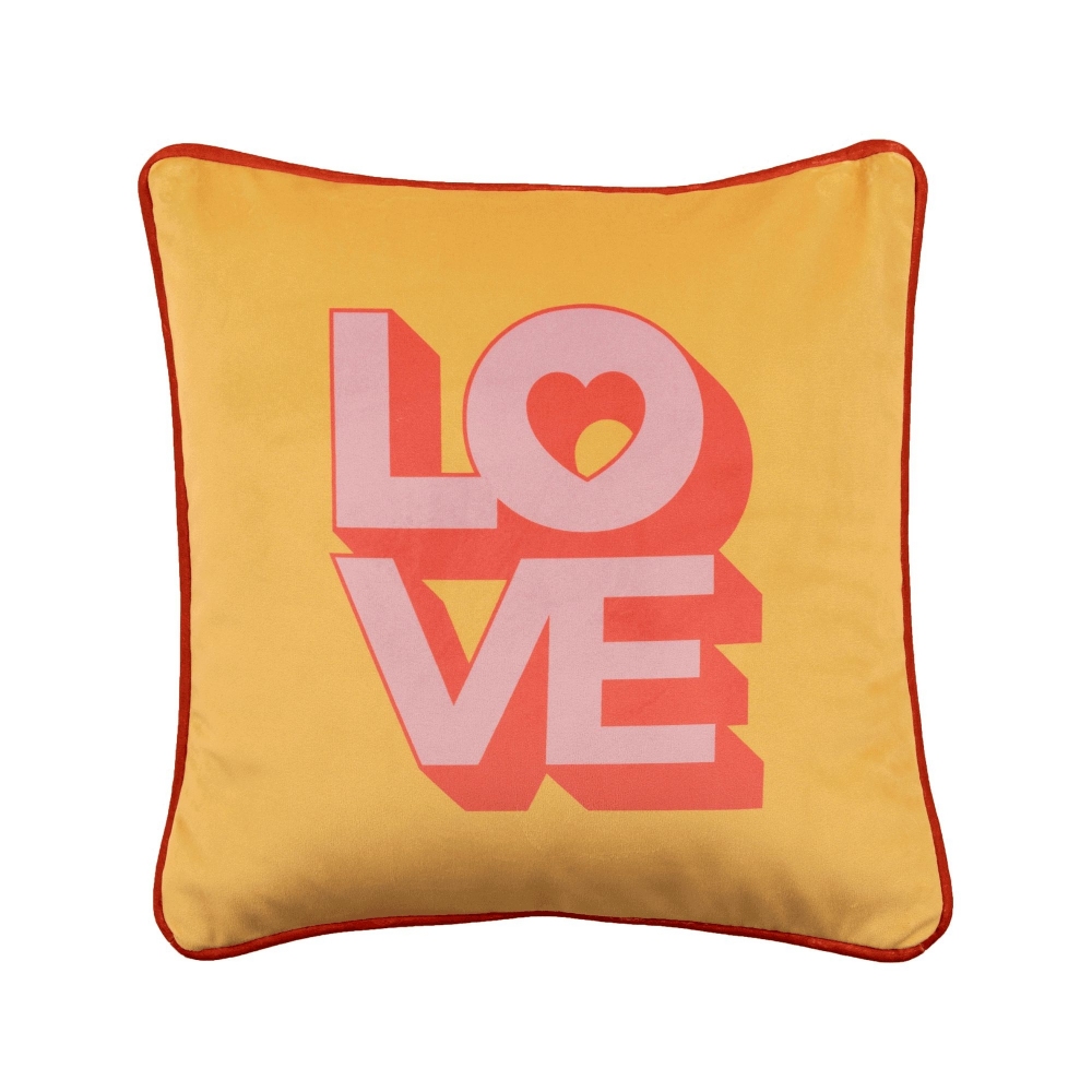 The Pop Label Love Pillow 45x45 cm