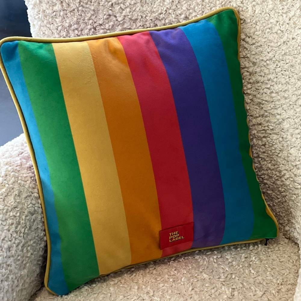 The Pop Label Pride Pillow 45x45 cm