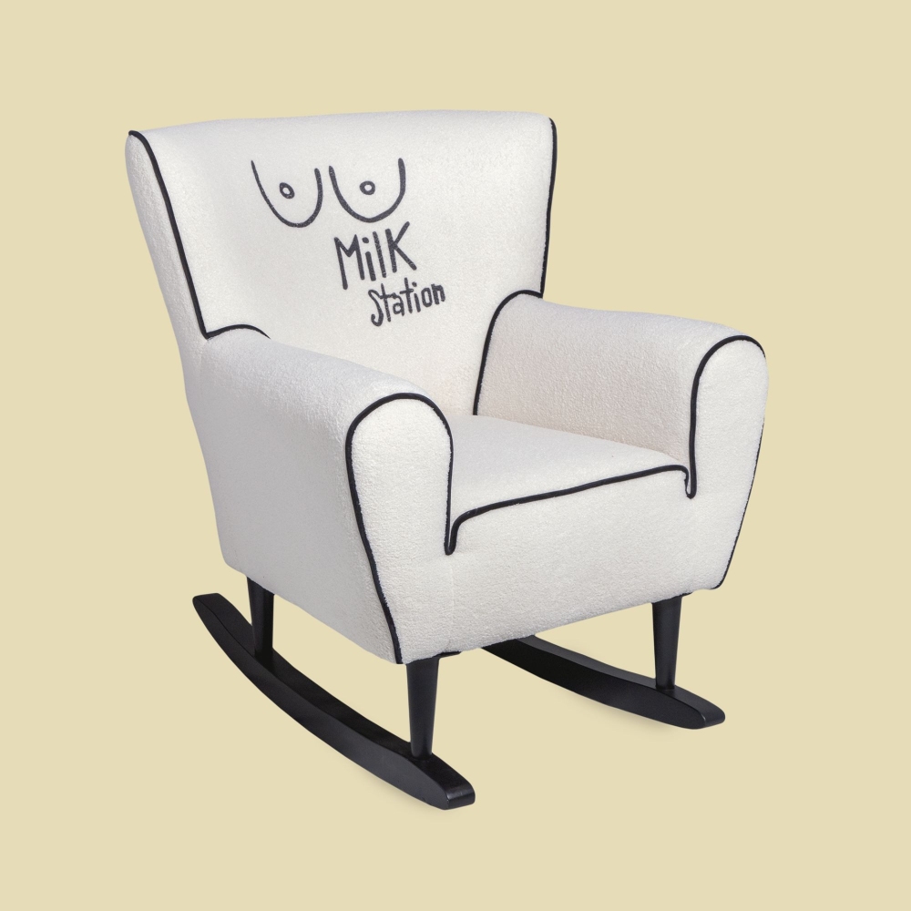 The Pop Label Milk Station Armchair