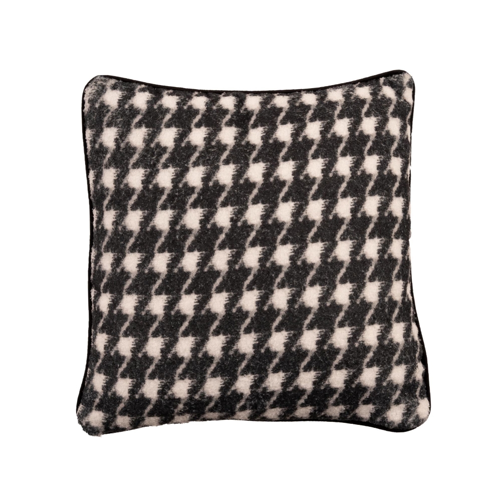 The Pop Label Pied De Poule Pillow...