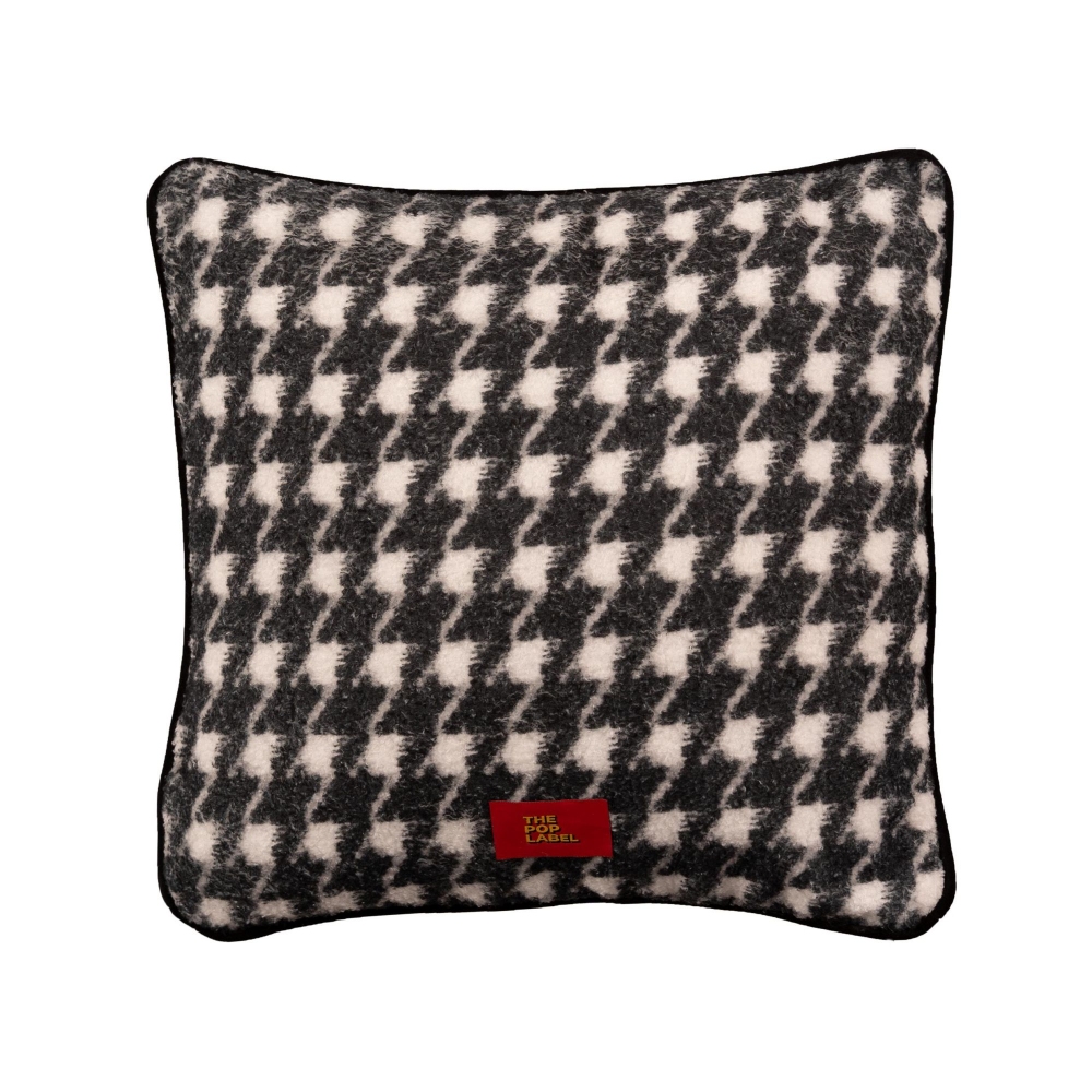 The Pop Label Pied De Poule Pillow 45x45 cm