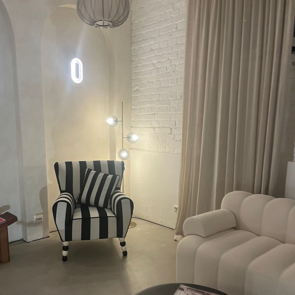 The Pop Label Stripes Armchair