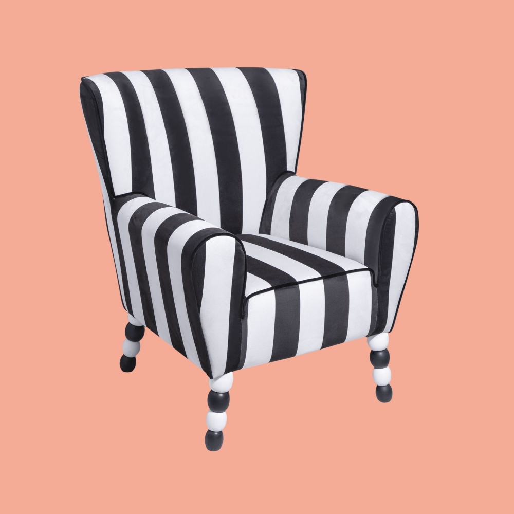 The Pop Label Stripes Armchair