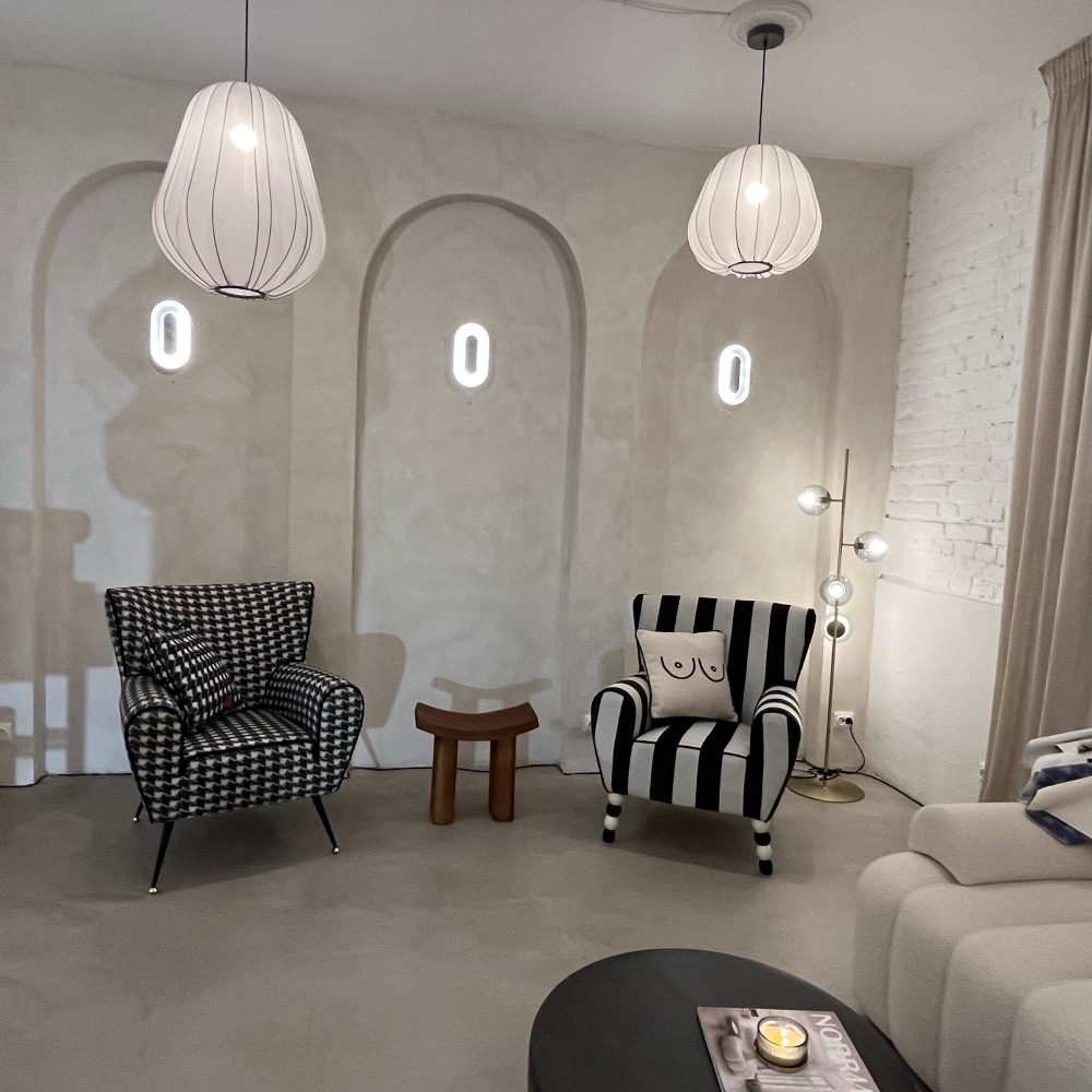 The Pop Label Stripes Pillow 45x45 cm