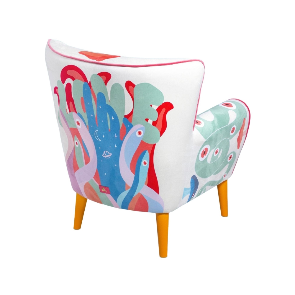 The Pop Label Surrealism Armchair