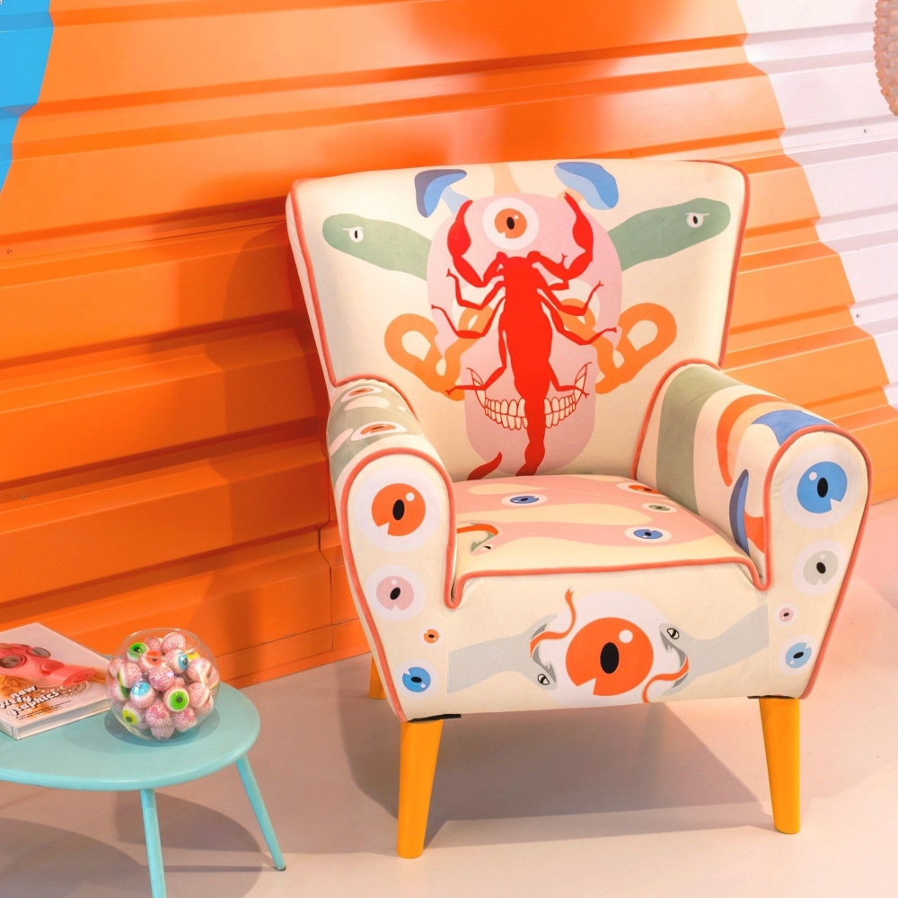 The Pop Label Surrealism Armchair