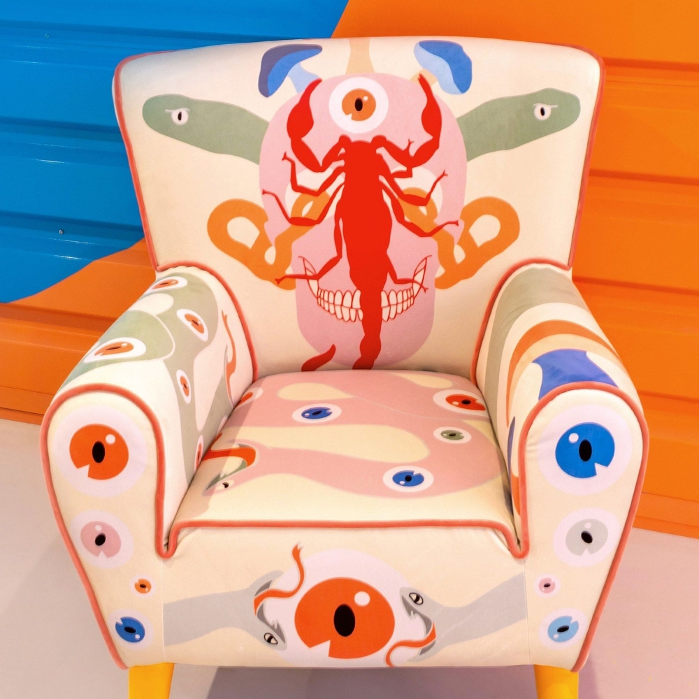 The Pop Label Surrealism Armchair
