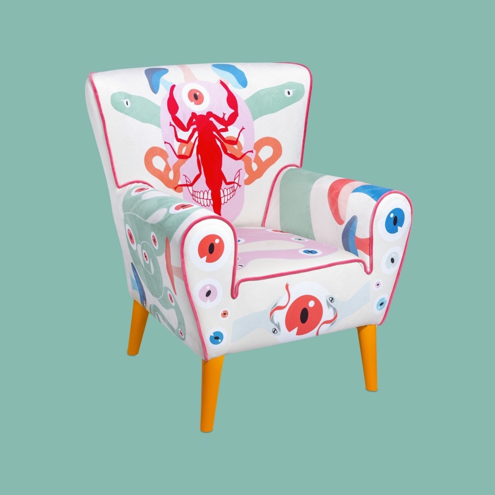 The Pop Label Surrealism Armchair