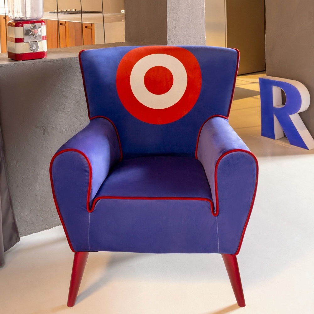 The Pop Label Target Armchair