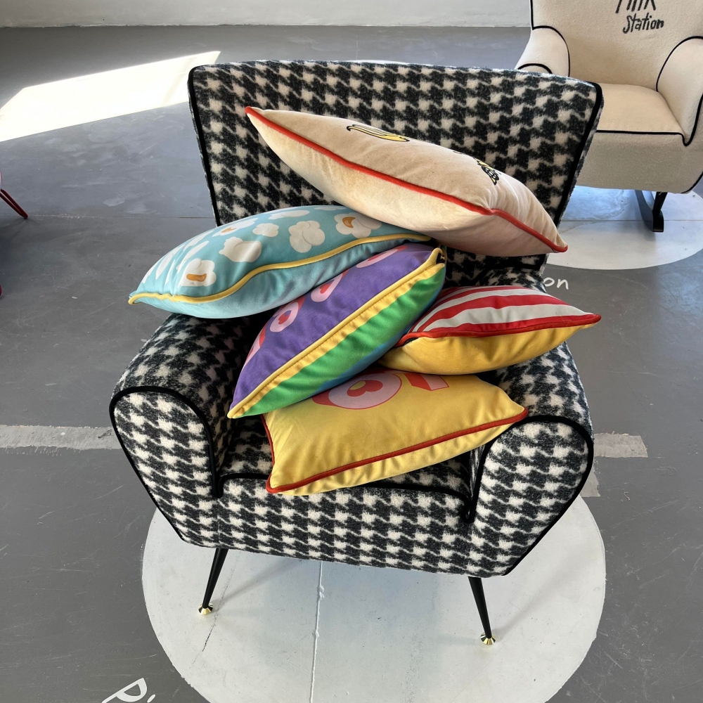 The Pop Label Cuscino Tattoo 45x45 cm