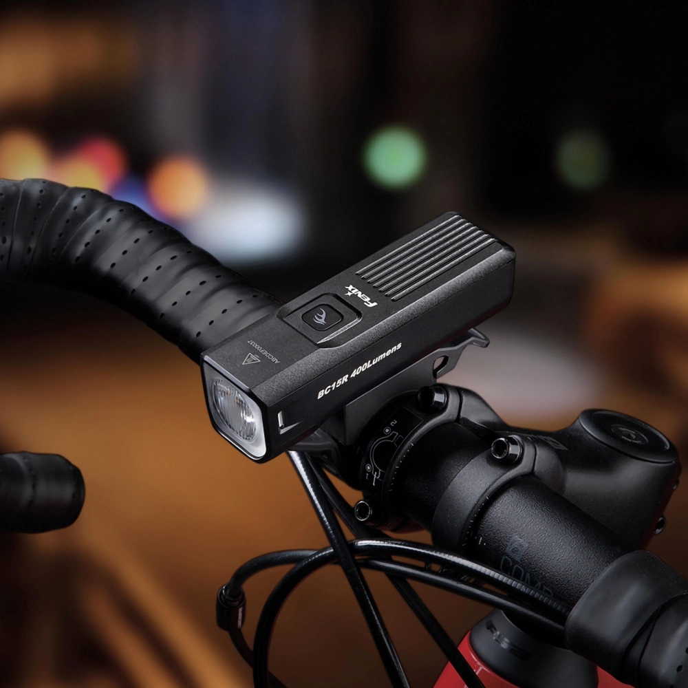 Fenix Torcia ricaricabile per bicicletta 400 Lumen