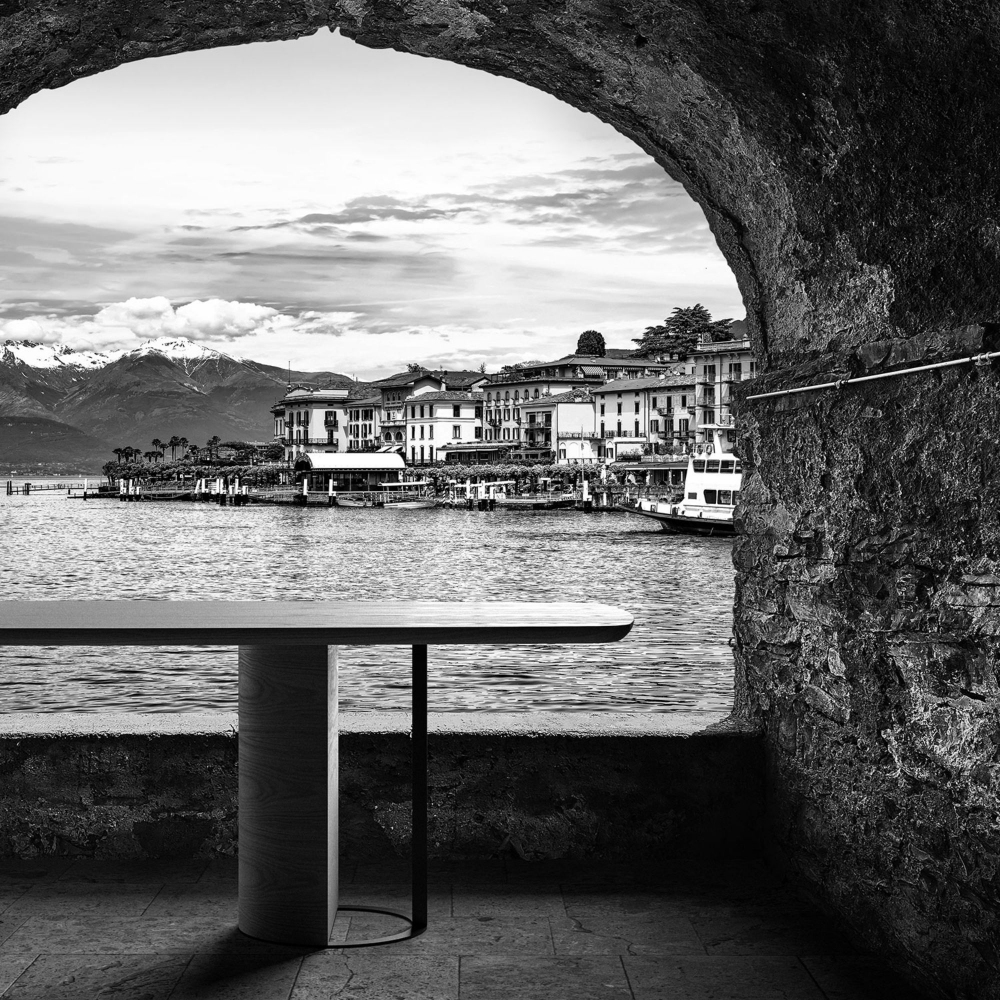 Milano 1964 Bellagio Barrel-shaped Rectangular Table 270x105x74.5h cm