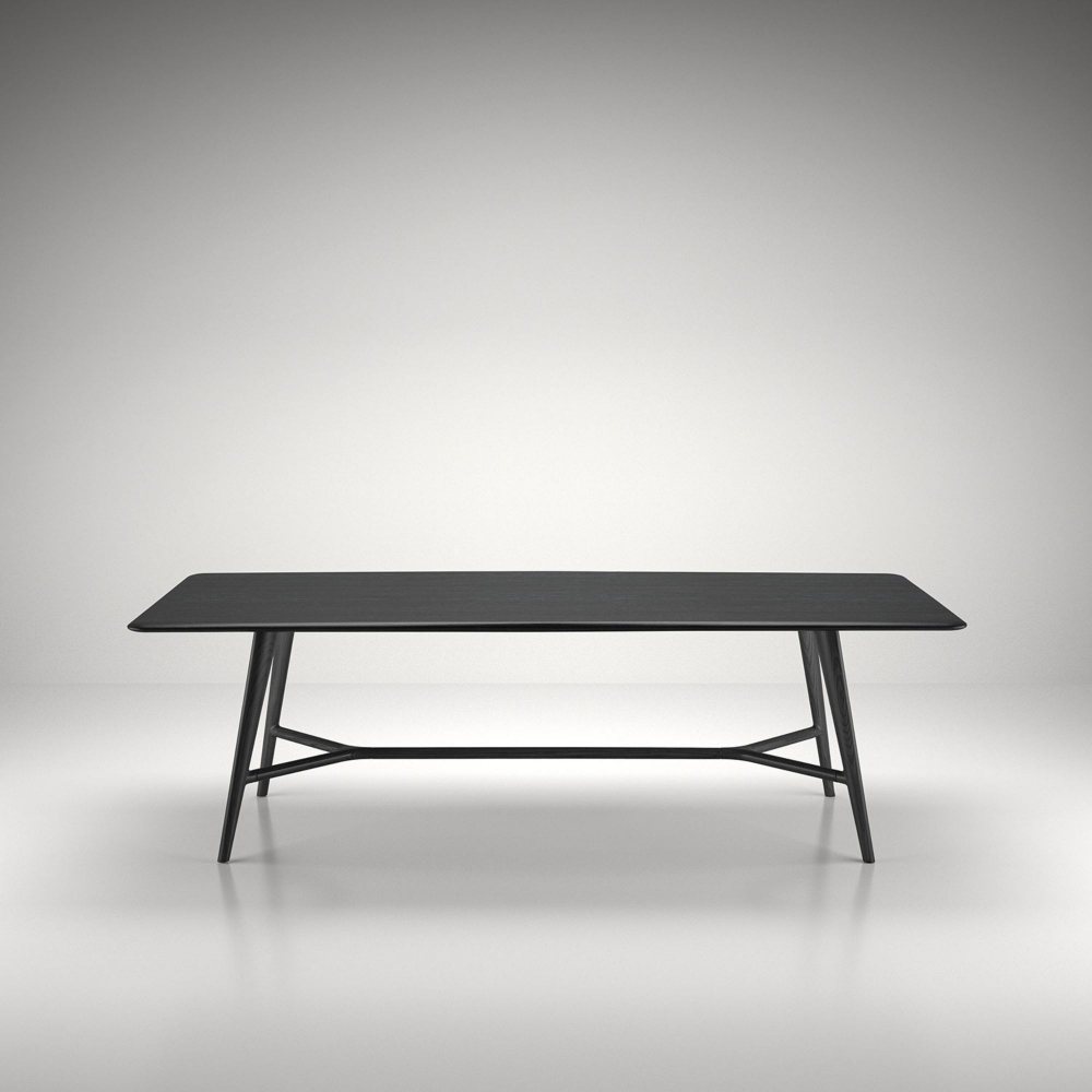 Milano 1964 Tavolo rettangolare sagomato Onno 200x100x73h cm