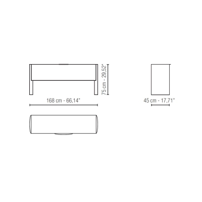 Milano 1964 Madia con anta... 2