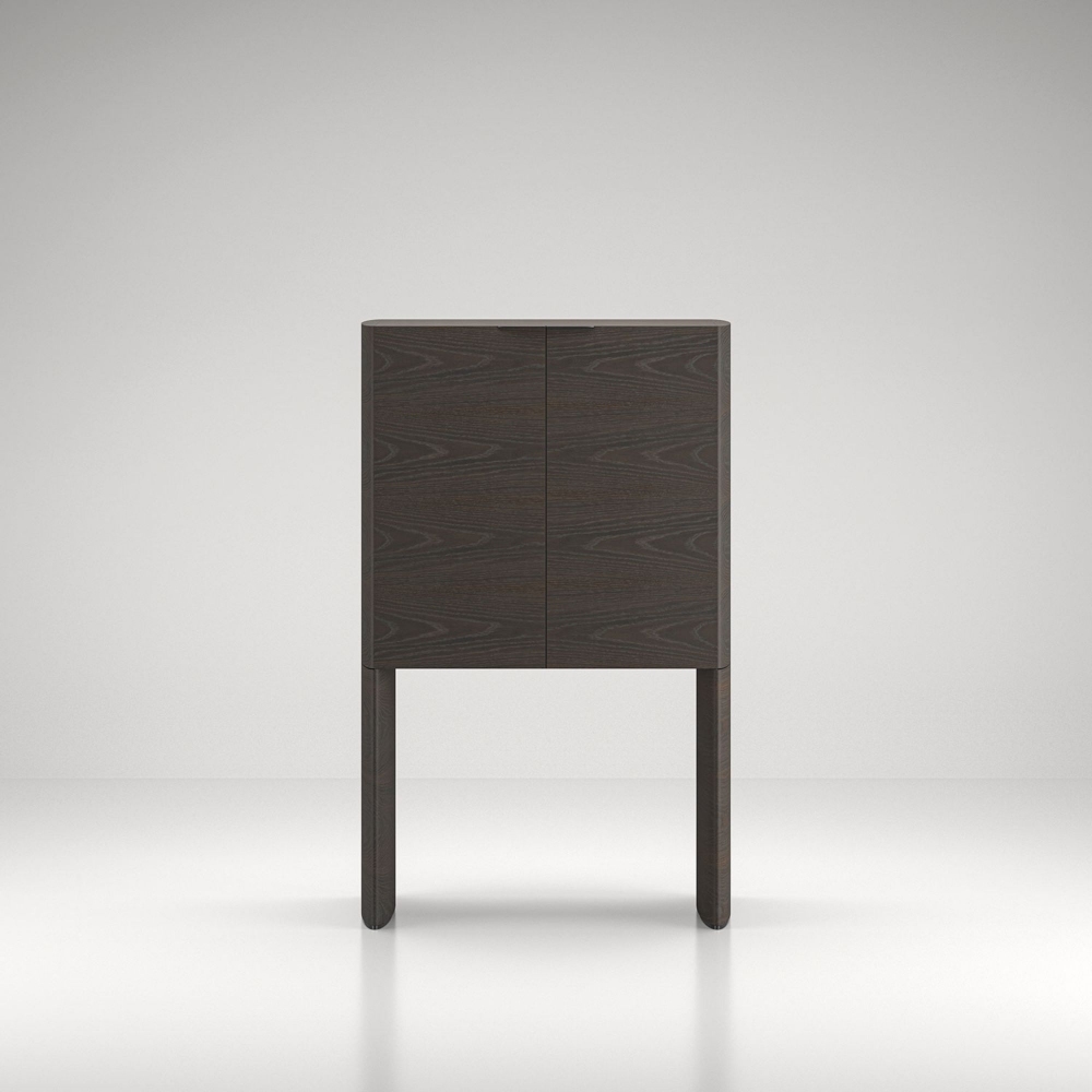 Milano 1964 Madia alta Varenna con 3 cassetti e vano 88x45x145h cm