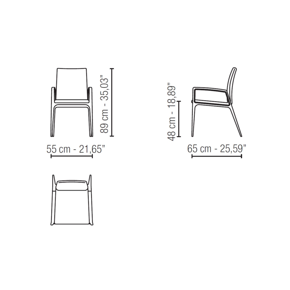 Milano 1964 Abbadia Armchair