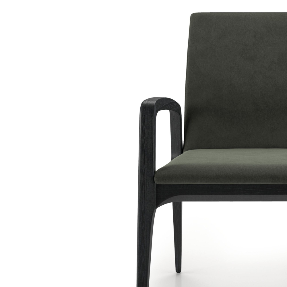 Milano 1964 Abbadia Armchair