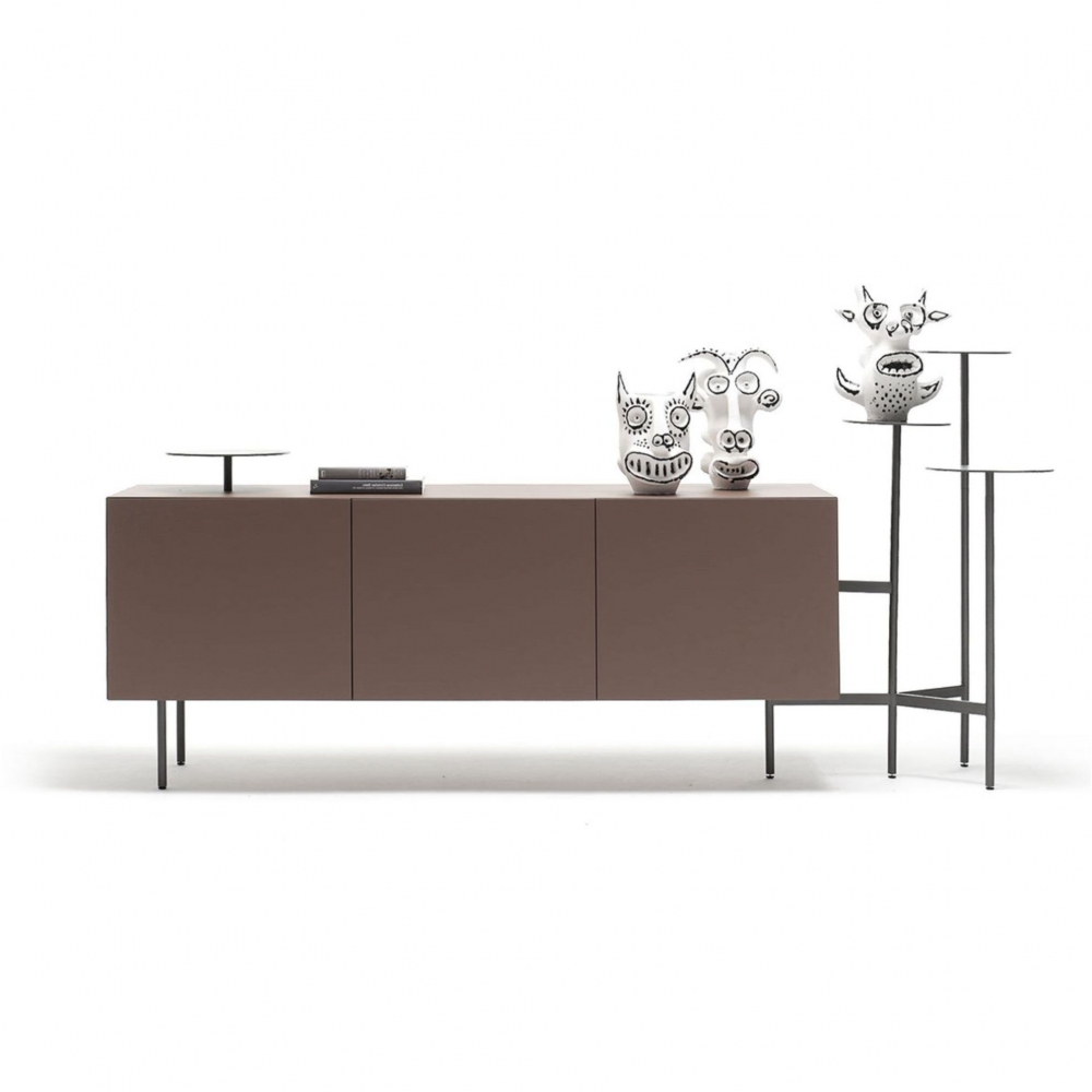 Mogg Credenza Ikebana - Telaio in metallo a destra