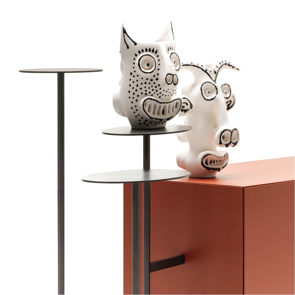 Mogg Ikebana Sideboard - Right metal frame