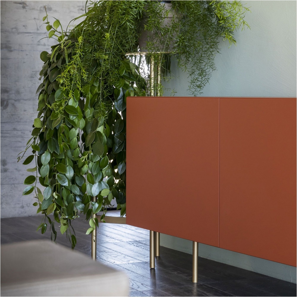 Mogg Ikebana Sideboard - Right metal frame